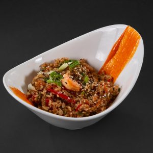 Гохан с креветками