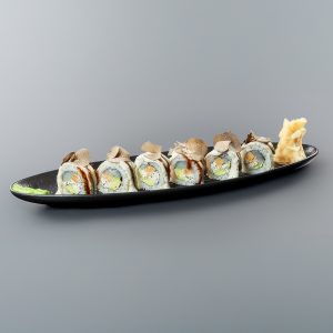 Ролл с гребешком и трюфелем