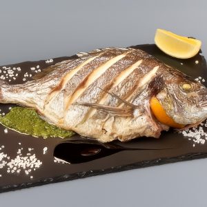 Дорадо на гриле