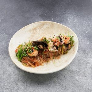 Wok Креветки и морепродукты