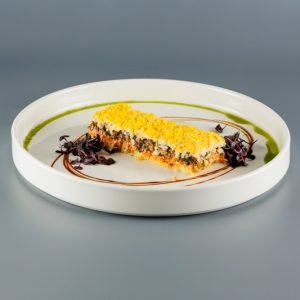 Мимоза с копченым угрем