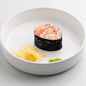 Гункан с острым крабом