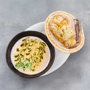 Крем-суп из белых грибов